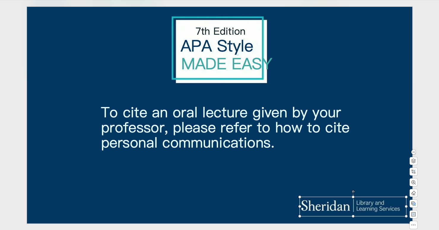 Editable text and visual elements in the exported PowerPoint